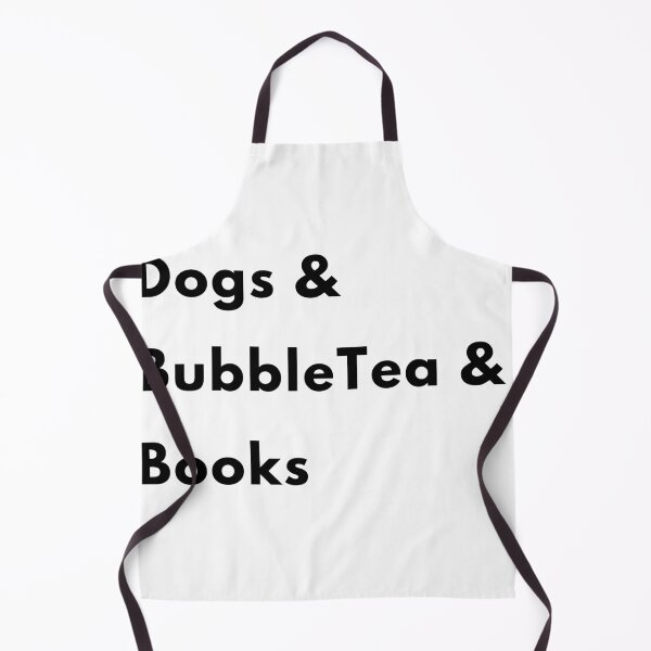 Item preview, Dogs bubble tea and books designed and sold by FourNuns.