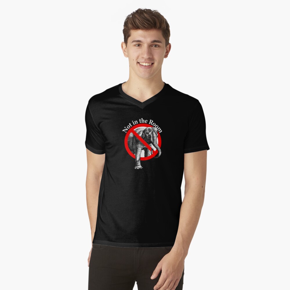 Item preview, V-Neck T-Shirt designed and sold by notstuff.