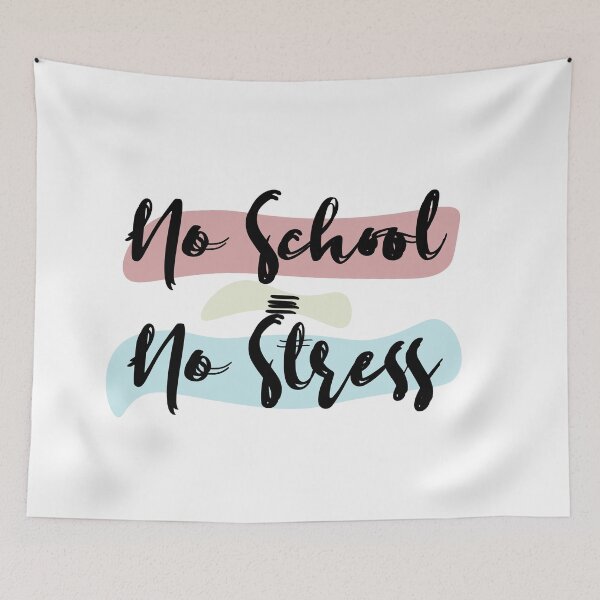 Item preview, No School No Stress designed and sold by 0umStore.