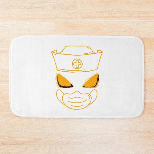 Item preview, Happy Halloween Cardiac Nurse Face With Face Mask designed and sold by Gifty-Designs.