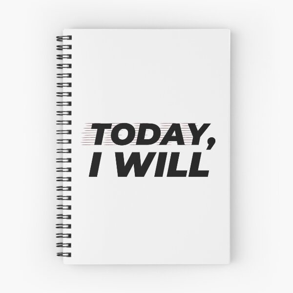 Item preview, Today, I will! designed and sold by ApparelFactory.