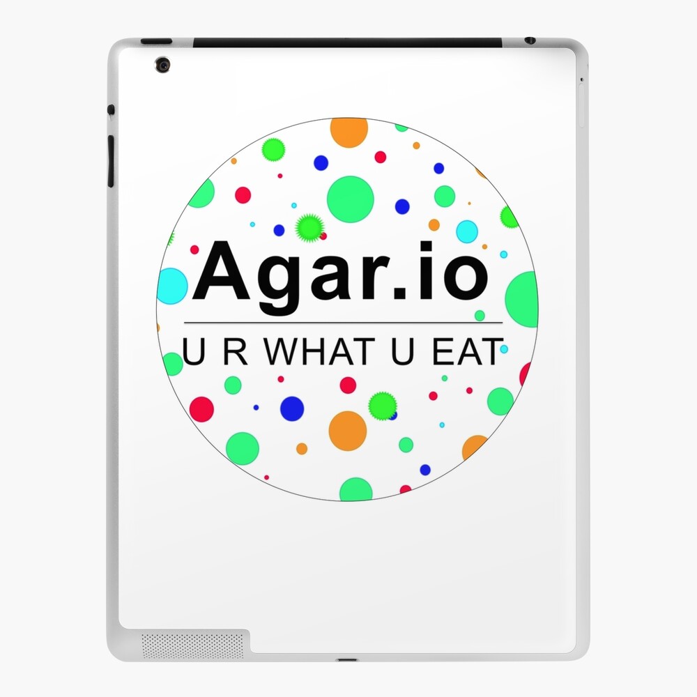 Agar.io U R WHAT U EAT iPad Case & Skin for Sale by MiE Designs