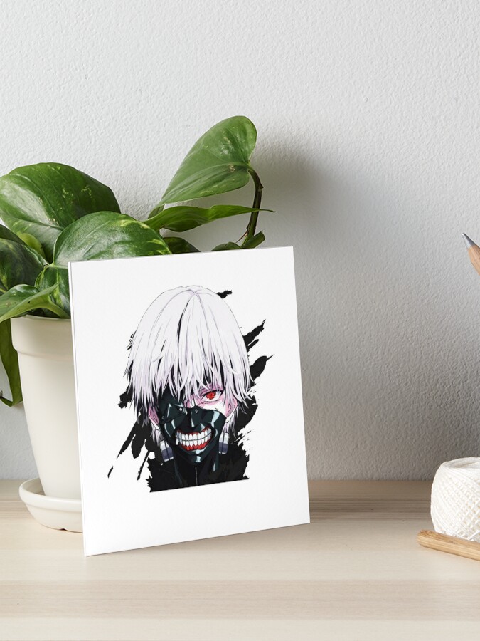 Kaneki Ken Tokyo Ghoul Art Board Print By Ice Man7 Redbubble