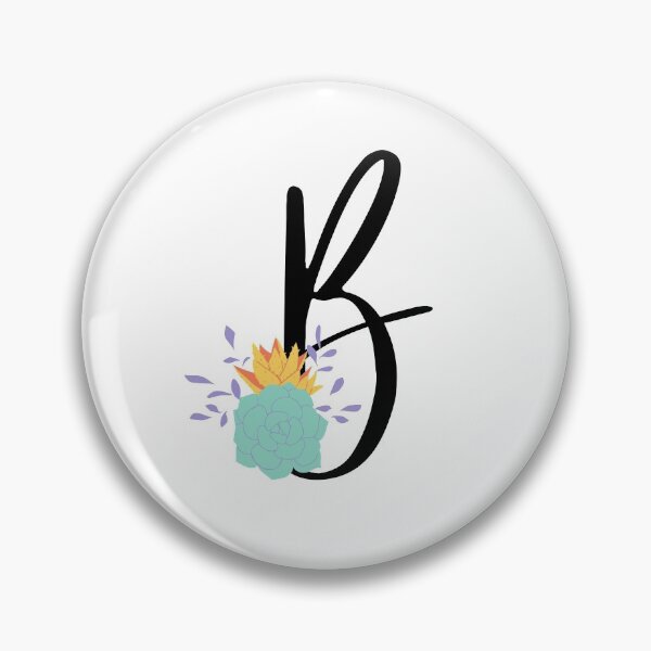 Item preview, B Botanical Monogram designed and sold by artjojo.