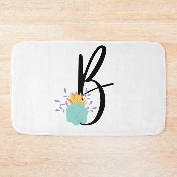 Item preview, B Botanical Monogram designed and sold by artjojo.