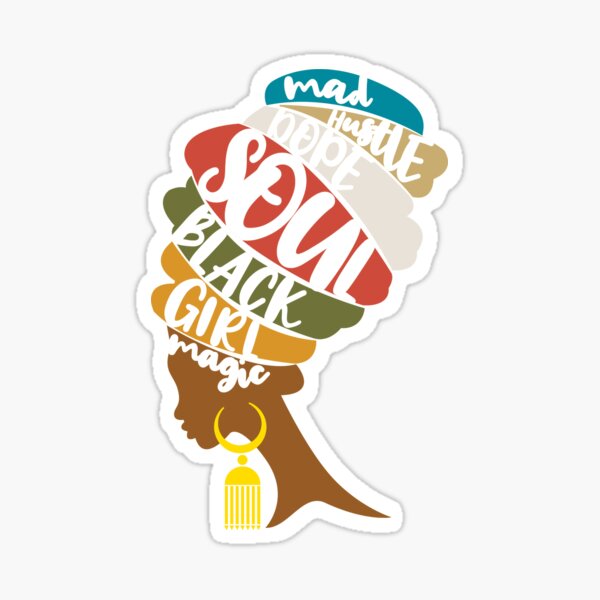 Item preview, Mad Hustle Dope Soul Black Girl Magic designed and sold by mermaidselina.