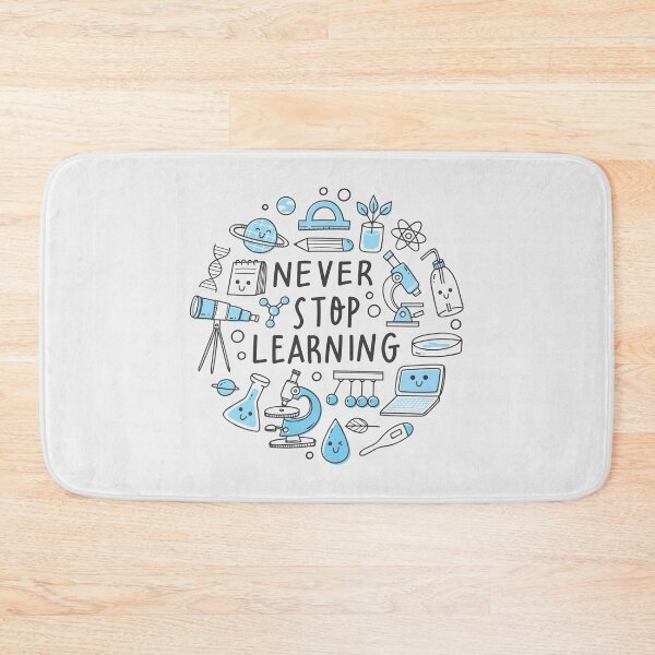 Item preview, Never stop learning designed and sold by kalud-zoldyck.