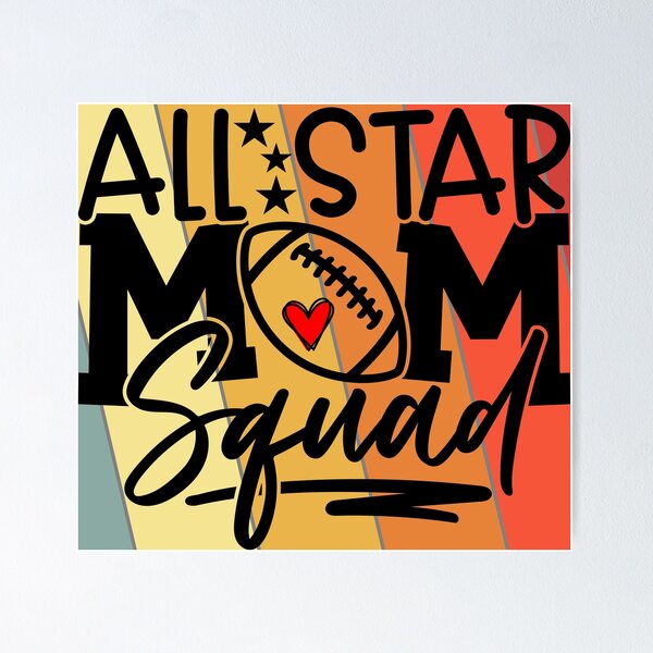 Item preview,  All star  football mom squad vintage design  designed and sold by Moussa  Sussi.