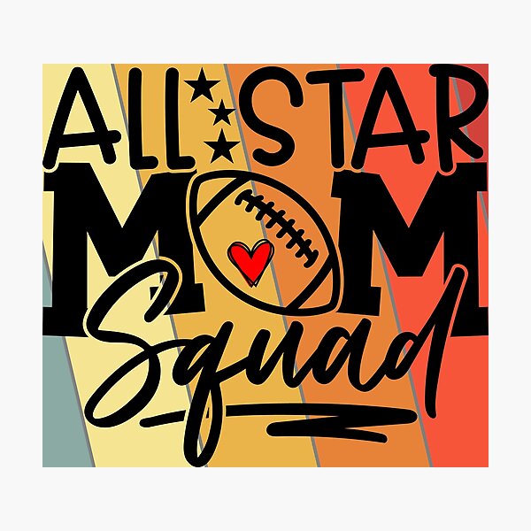 Item preview,  All star  football mom squad vintage design  designed and sold by Moussa  Sussi.