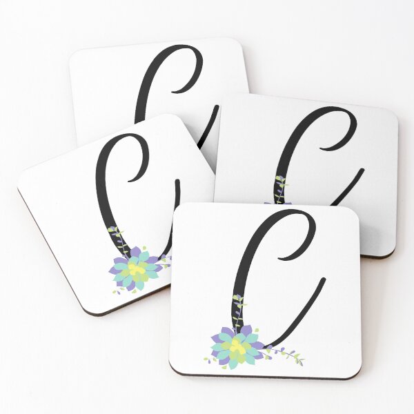 Item preview, C Botanical Monogram designed and sold by artjojo.
