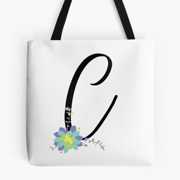 Item preview, C Botanical Monogram designed and sold by artjojo.