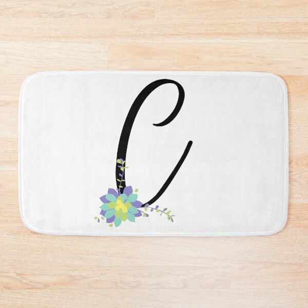 Item preview, C Botanical Monogram designed and sold by artjojo.