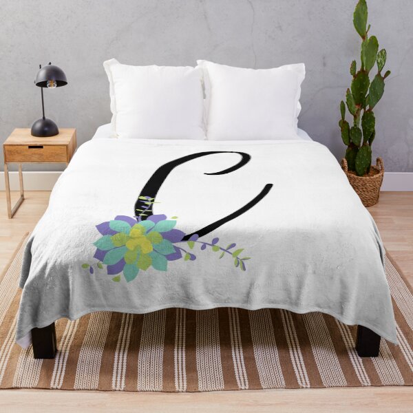 Item preview, C Botanical Monogram designed and sold by artjojo.