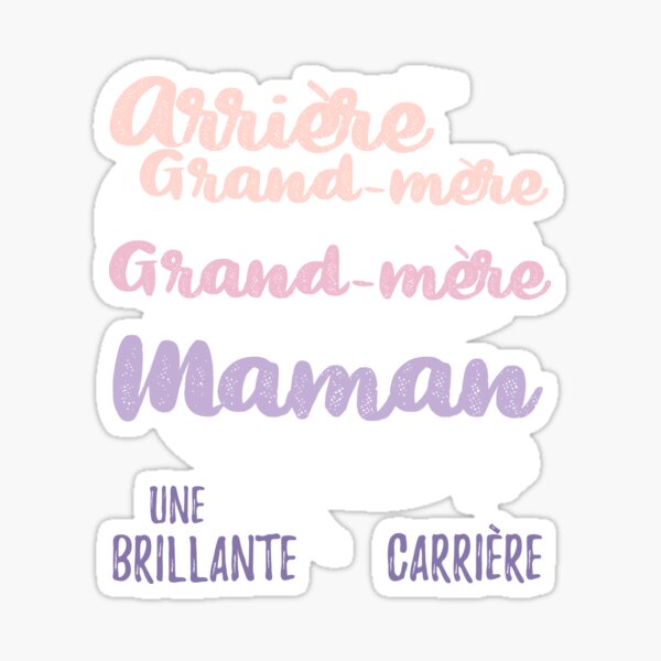 Grand Mere Stickers Redbubble