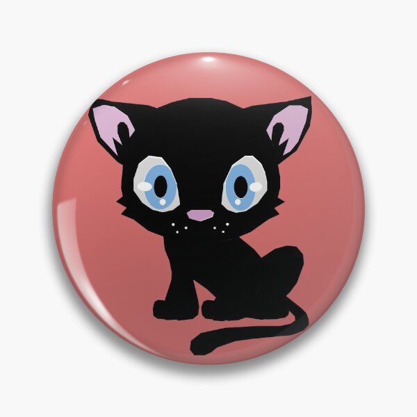 Item preview, Adorable blue-eyed black kitten cat designed and sold by RTrivella.