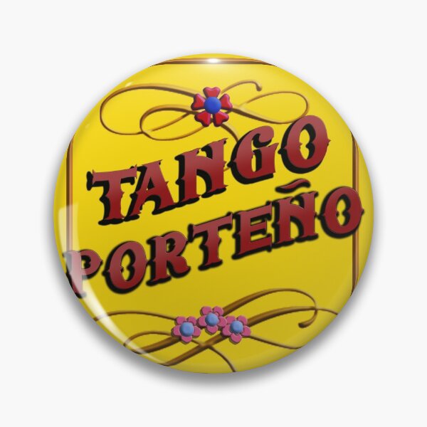 Item preview, Tango Porteno (on yellow) designed and sold by jamesgerardking.