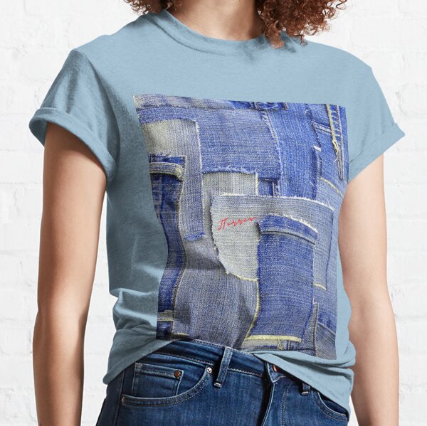 Denim Patch Classic T-Shirt