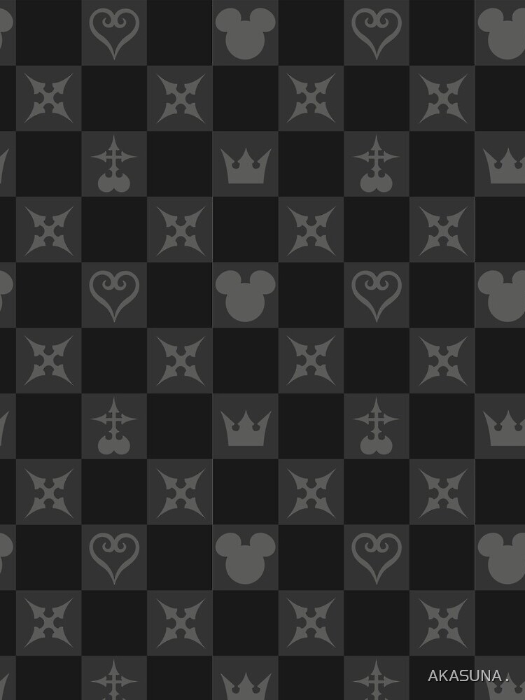 Thumbnail 3 of 3, Drawstring Bag, KINGDOM HEARTS - Pattern. designed and sold by KyouuSunshiine.