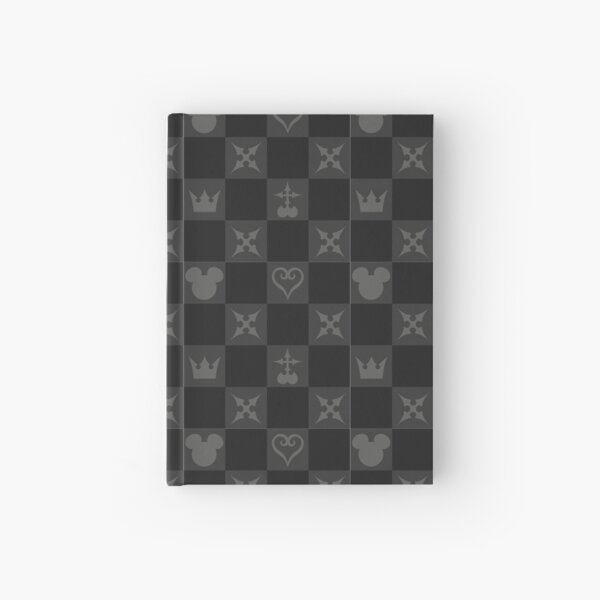 KINGDOM HEARTS - Pattern. Hardcover Journal