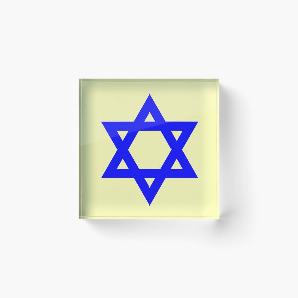 Item preview, Star of David, blue and thick designed and sold by JoAnnFineArt.