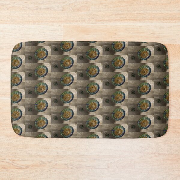 Item preview, Stylized Sun - Antoni Gaudi Ceiling Medallion at Hypostyle Room in Park Guell - Right Horizontal designed and sold by Georgia Mizuleva.