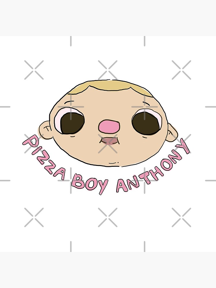 "Jack Stauber pizza boy anthony" Poster for Sale by ElaBlok Redbubble