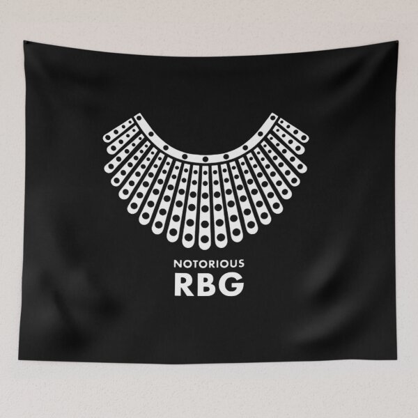 Artikelvorschau, Notorisches RBG-Halsband R schwarz entworfen und verkauft von REApparelCo.
