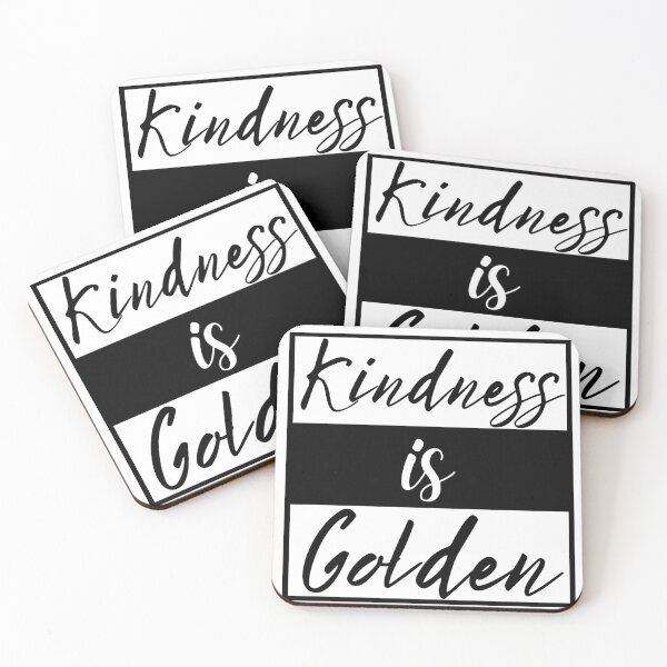 Item preview, Kindness is Golden Quote designed and sold by Aiolin.