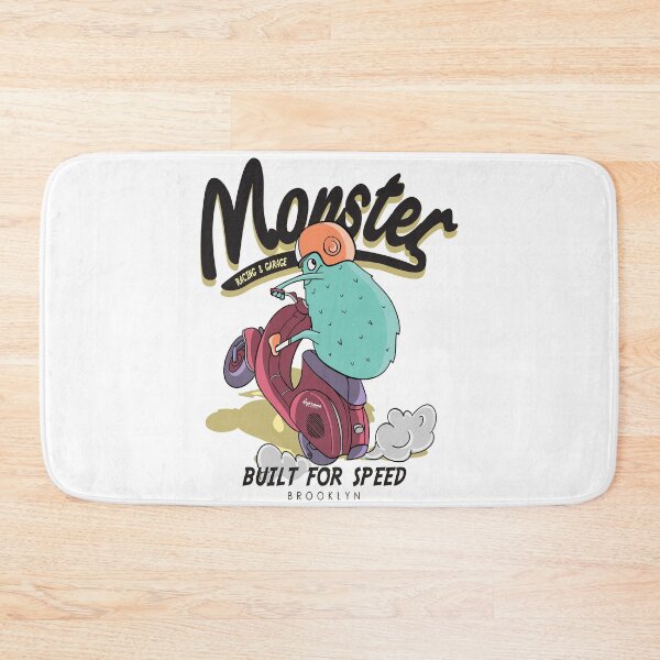 Item preview, cool monster riding a motorcycle designed and sold by diab diab.