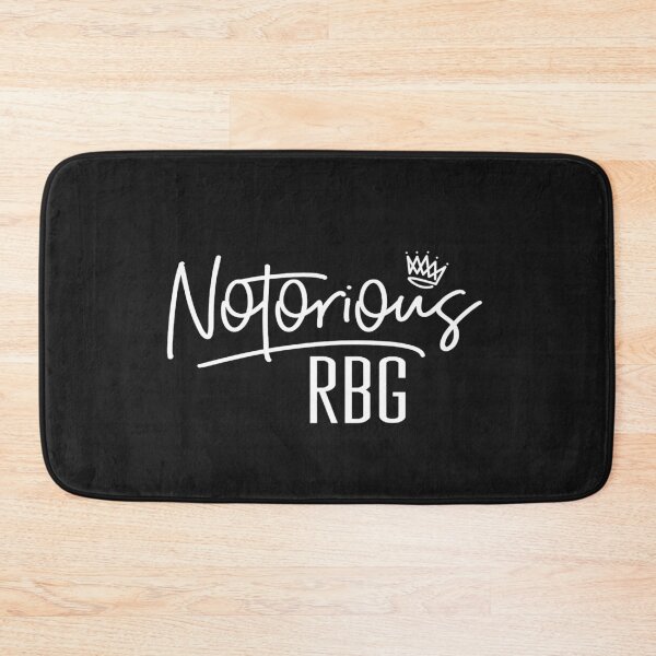 Item preview, Notorious RBG Typography black designed and sold by REApparelCo.