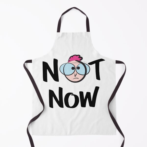 Item preview, Not Now Cute Kid Art Boy With Glasses designed and sold by ProjectX23.