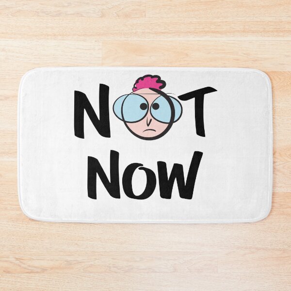 Item preview, Not Now Cute Kid Art Boy With Glasses designed and sold by ProjectX23.