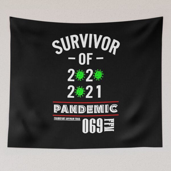 Item preview, Survivor Frankfurt T-Shirt, Survivor Corona T-Shirt, Virus 069 T-Shirt, Pandemic T-Shirt, Survivor T-Shirt 2020, Strong T-Shirt, Strong Corona T-Shirt, Medical T-Shirt, Nurses T-Shirt, FFM t-shirt designed and sold by ShiShaka.