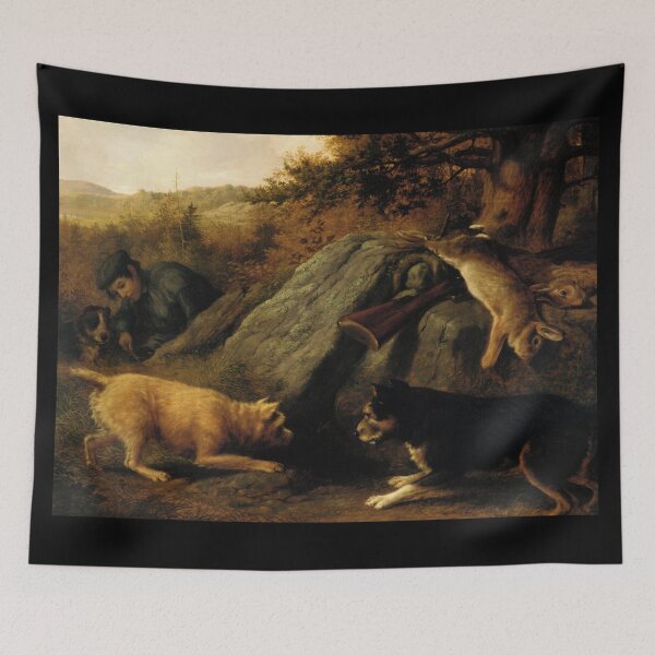Item preview, The Rabbit Hunters designed and sold by Tizeru.