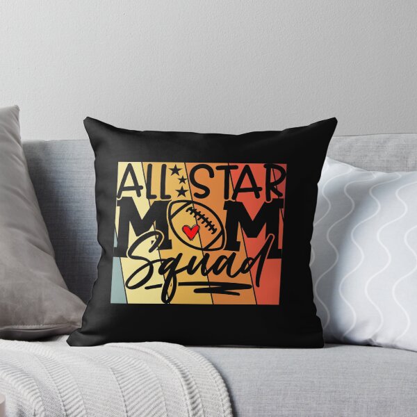 Item preview, All star  football mom squad vintage colorful  design  designed and sold by Moussa  Sussi.