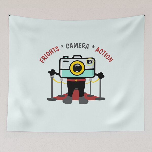 Item preview, Frights camera action - Toy camera day design designed and sold by wingdingr.