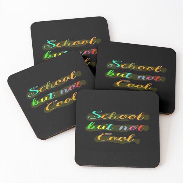 Item preview, school is not cool designed and sold by 0umStore.