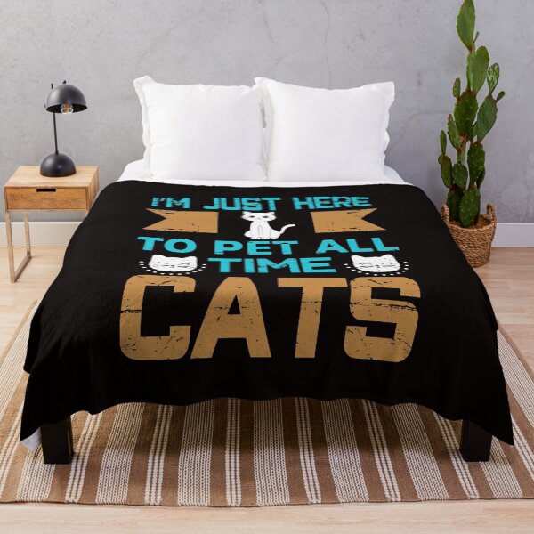 Item preview, I'm Just Here To Pet All Time Cats: I Love Cats designed and sold by cutitoutsir.