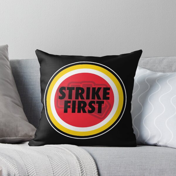 Item preview, strike first cigarette logo parody-karate lovers humor designed and sold by ntesigntees.