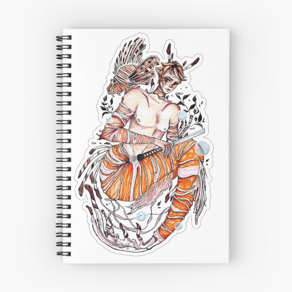 Item preview, Lion Fish Mermay 2020 Sticker designed and sold by beelunary.