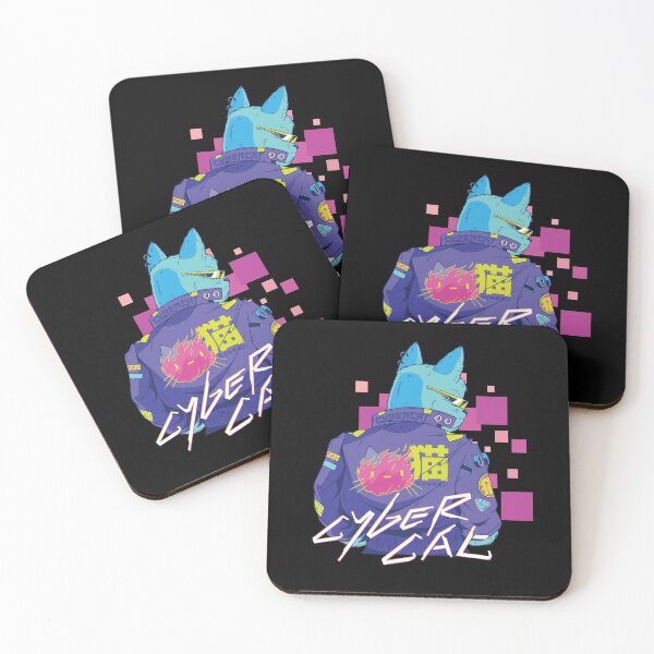 Item preview, Anime Cybercat Cyberpunker Cat designed and sold by Grimbart.