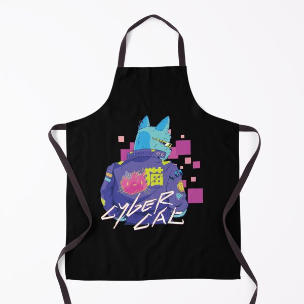 Item preview, Anime Cybercat Cyberpunker Cat designed and sold by Grimbart.