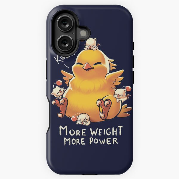 Aperçu de l'œuvre Funny Fat Chocobo - Big Power - Créature Final Fantasy Summon créée et vendue par BlancaVidal.