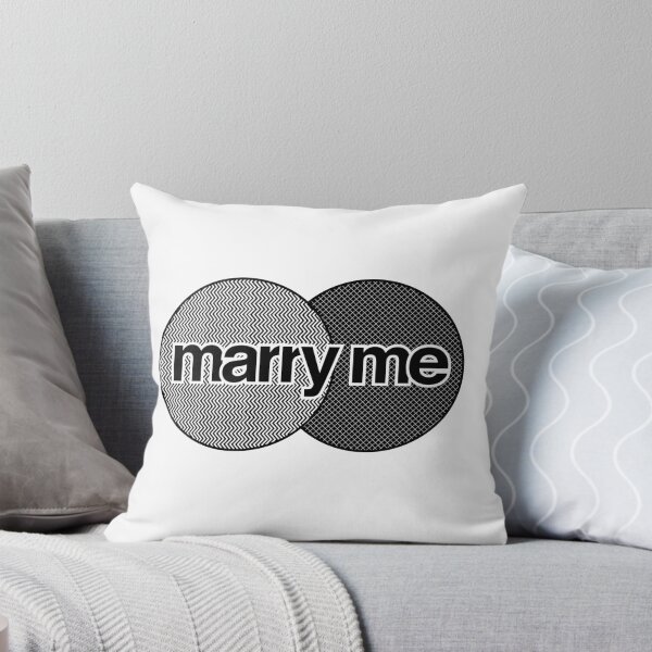 Item preview, Marry me minimal typography and pattern in background designed and sold by Kvyom.