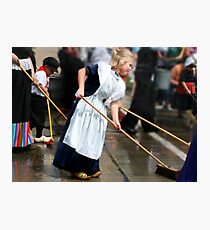 Street Sweeper Photographic Print