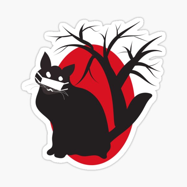 Halloween in COVID Sticker