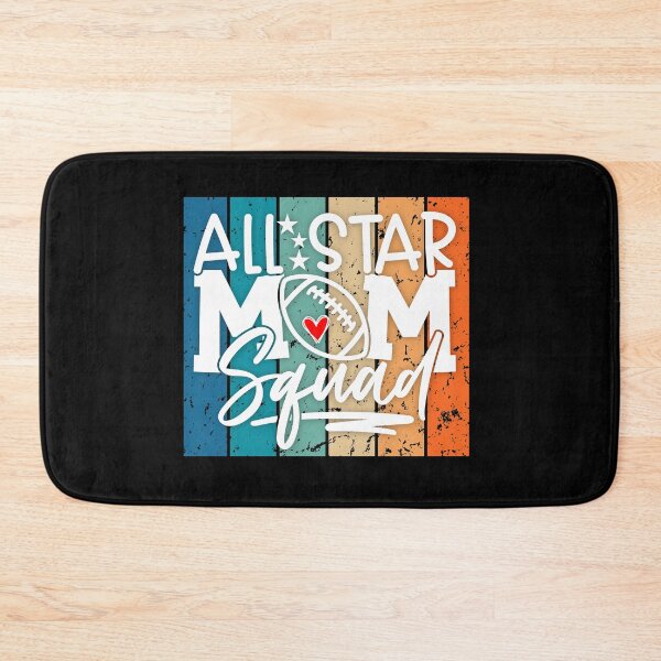 Item preview, All star  football mom squad vintage colorful  design  designed and sold by Moussa  Sussi.