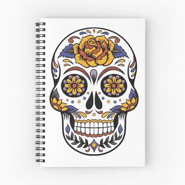 Item preview, Dia de los muertos skull designed and sold by bibi8.