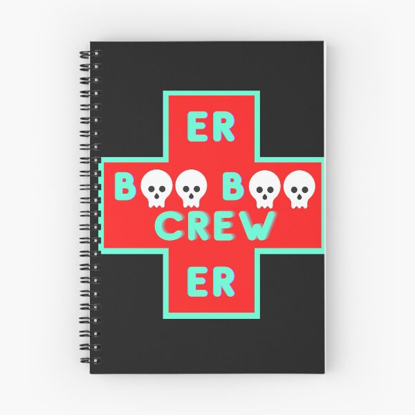 Item preview, ER Boo Boo Crew Red Medical Cross designed and sold by DesignsofNote.