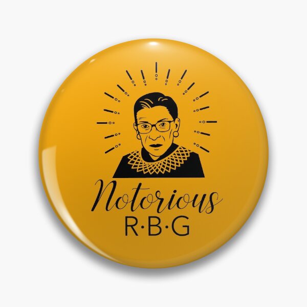 Item preview, Notorious RBG Yellow designed and sold by REApparelCo.